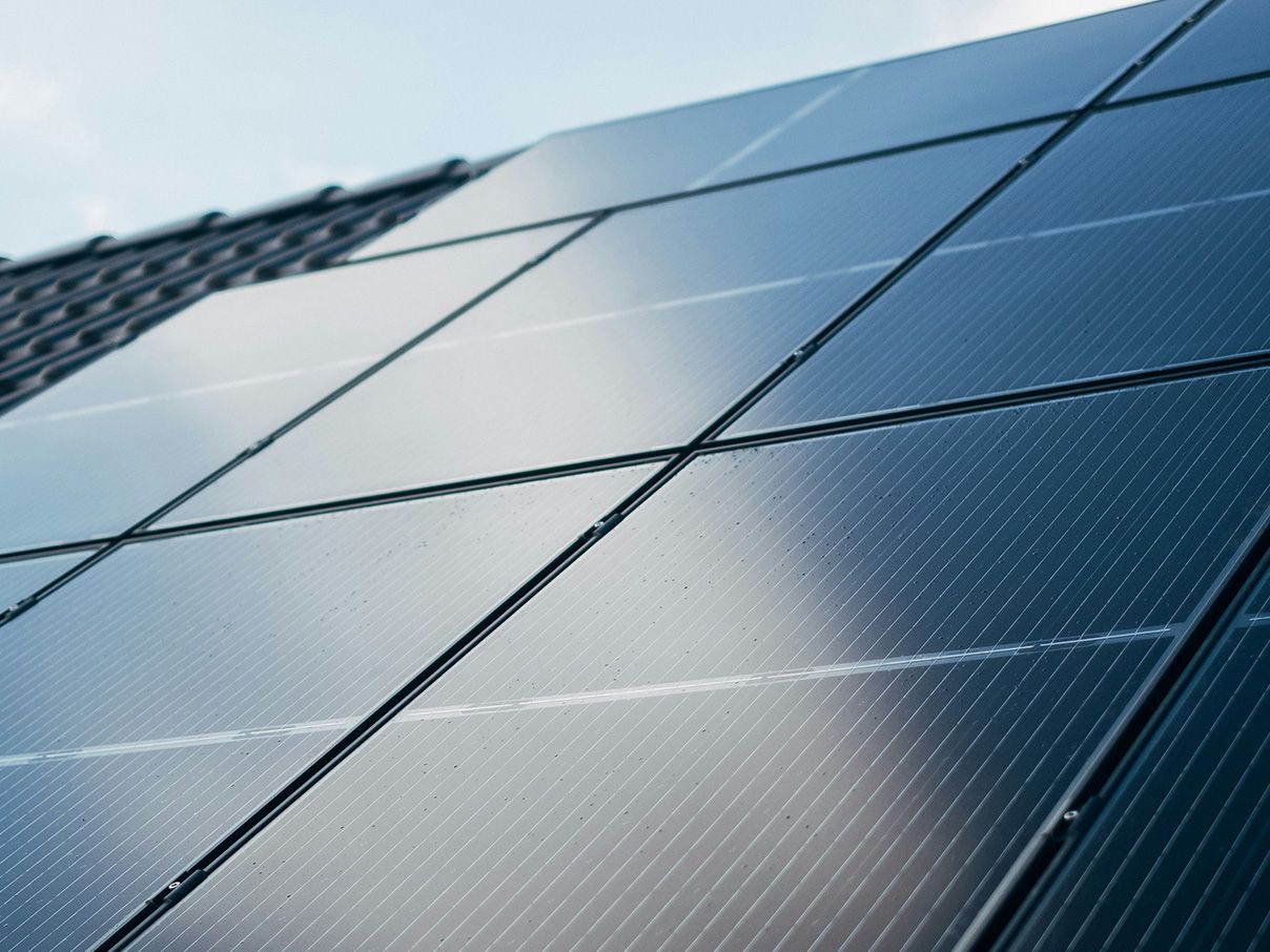 Fotovoltaikus rendszer a tetőn