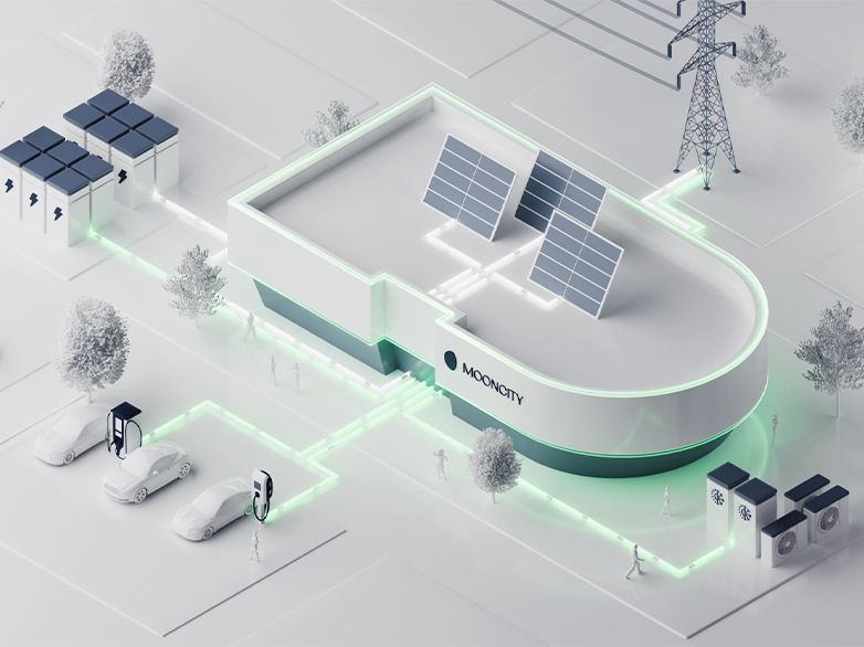 A MOONCITY grafikája